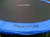 ATHLETIC24 457 cm - Osłona sprężyn trampoliny - niebieska