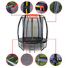 Trampolina ogrodowa kompletny zestaw inSPORTline Flea 183 cm